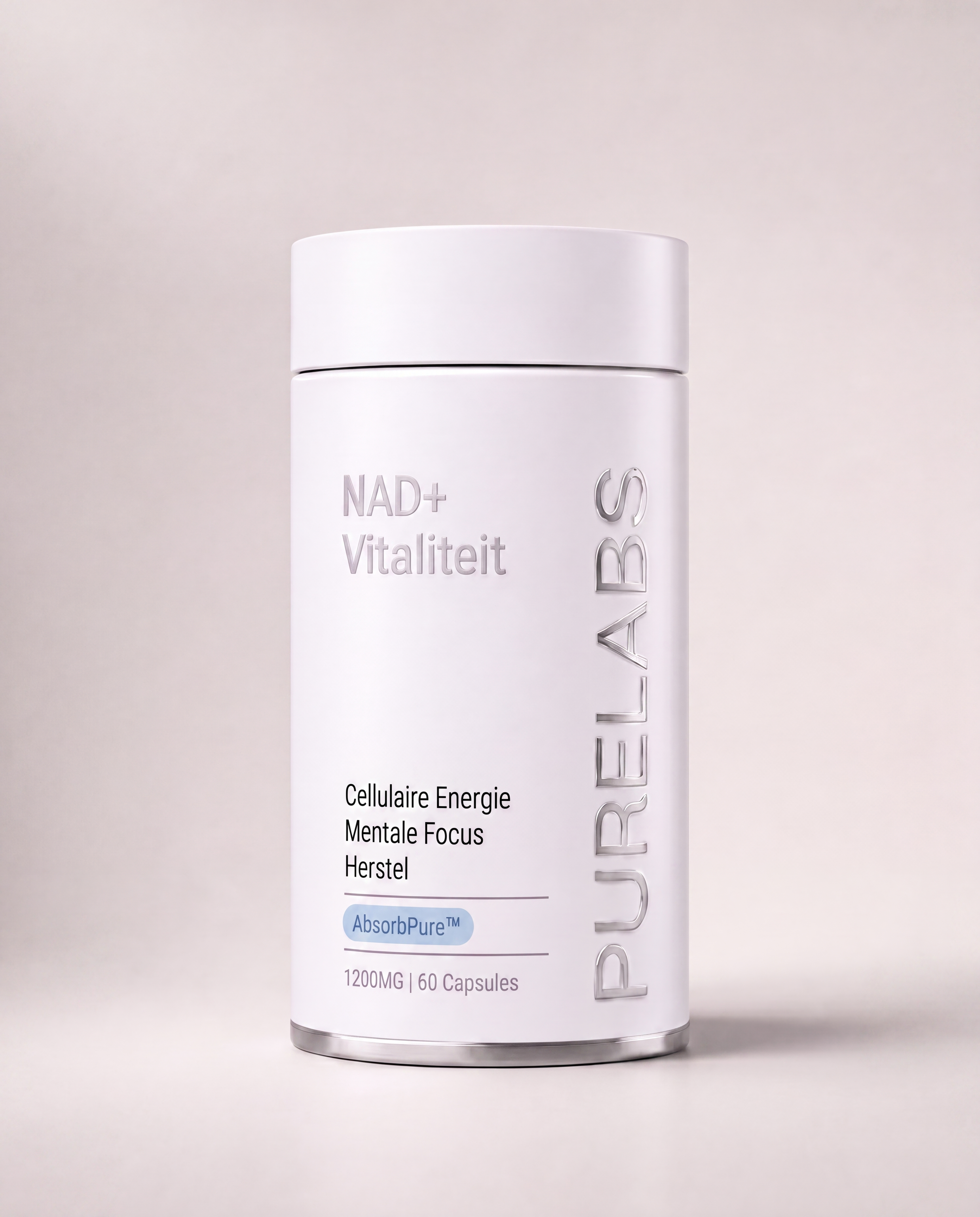 PureLabs NAD+ supplement — cellulaire energie en vitaliteit voor mannen
